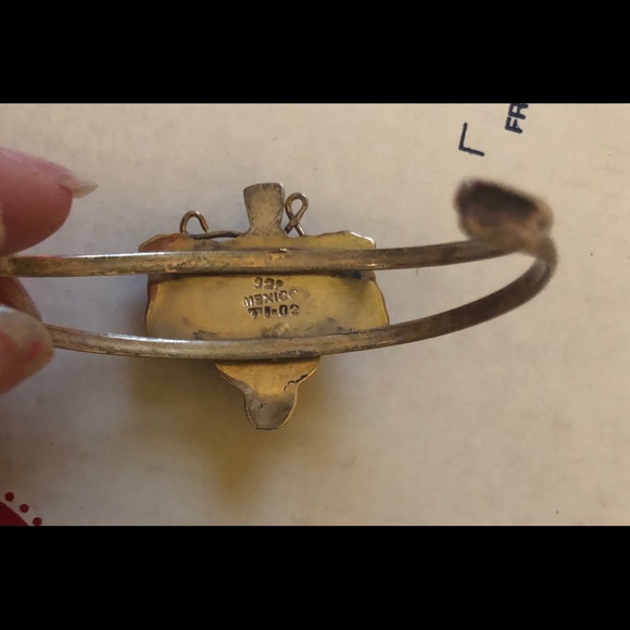 Vintage Grape Sterling Silver  Bracelet